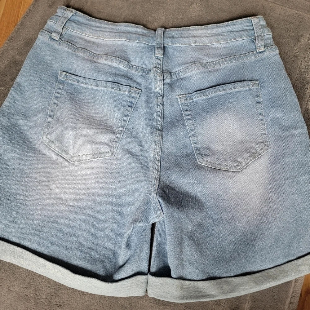 Fashion Nova Denim Jean Shorts 13